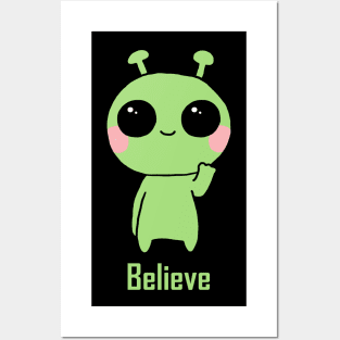 Alien - Believe Dark Posters and Art